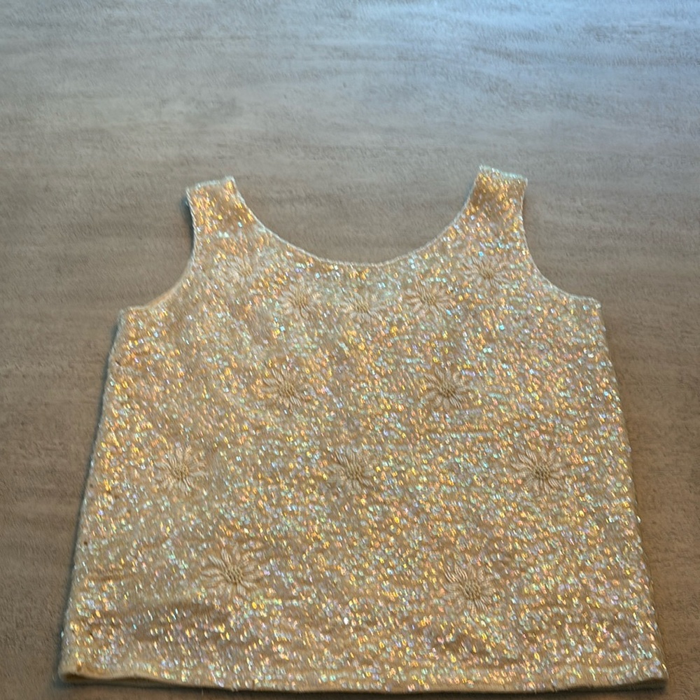 Vintage Sequin Top
